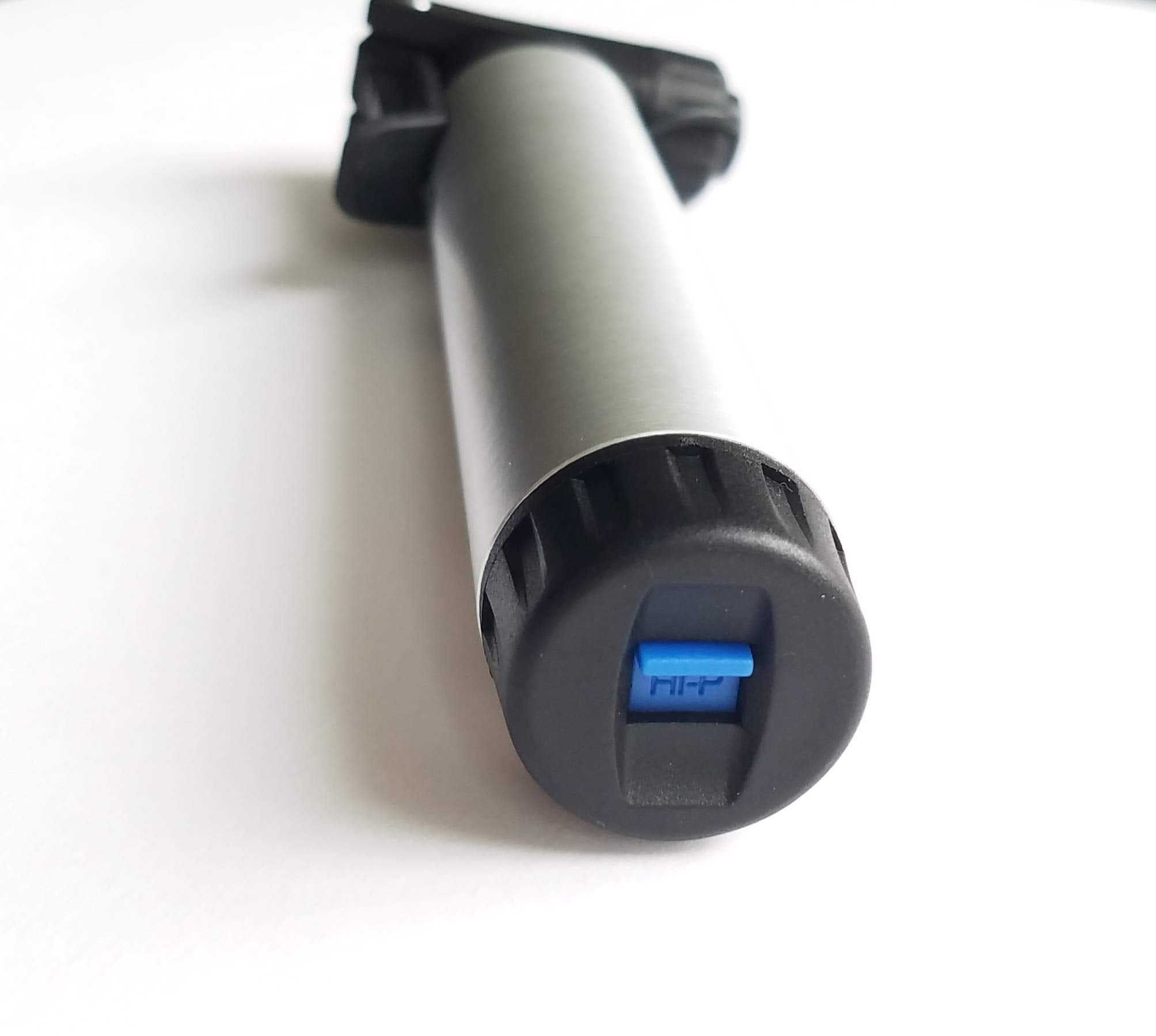 Biketube Brand Air Handler Mini Bike Pump | Two-Stage Pumping | Bicycle Accessories | Aluminum Barrel | Fits Presta And Schrader