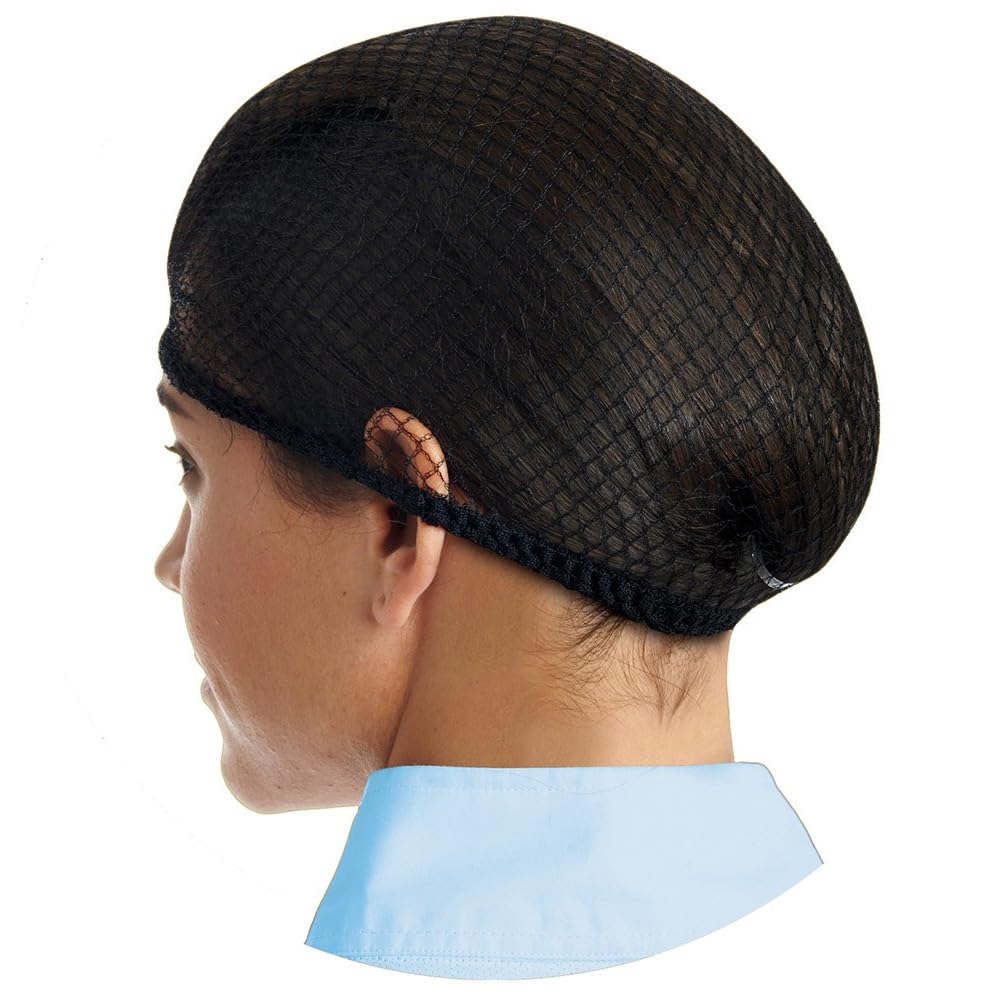 Ovation Deluxe Schooler Black-Blk Vents Xxs/Xs Helmet With Deluxe Pk/2 Black One Size Hair Net
