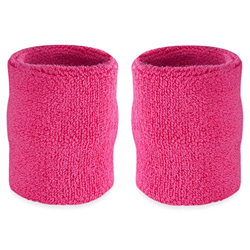 Suddora Arm Sweatbands, Absorbent And Breathable Thick Cotton Bands For Working Out, Gymnastics, Basketball, Tennis, And Footbal