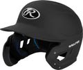 Rawlings Mens Rawlings 2022 Mach 1 Tone Matte Baseball Batting Helmet W Lhb Adjext Senior Matte Black, Matte Black, One Size Us