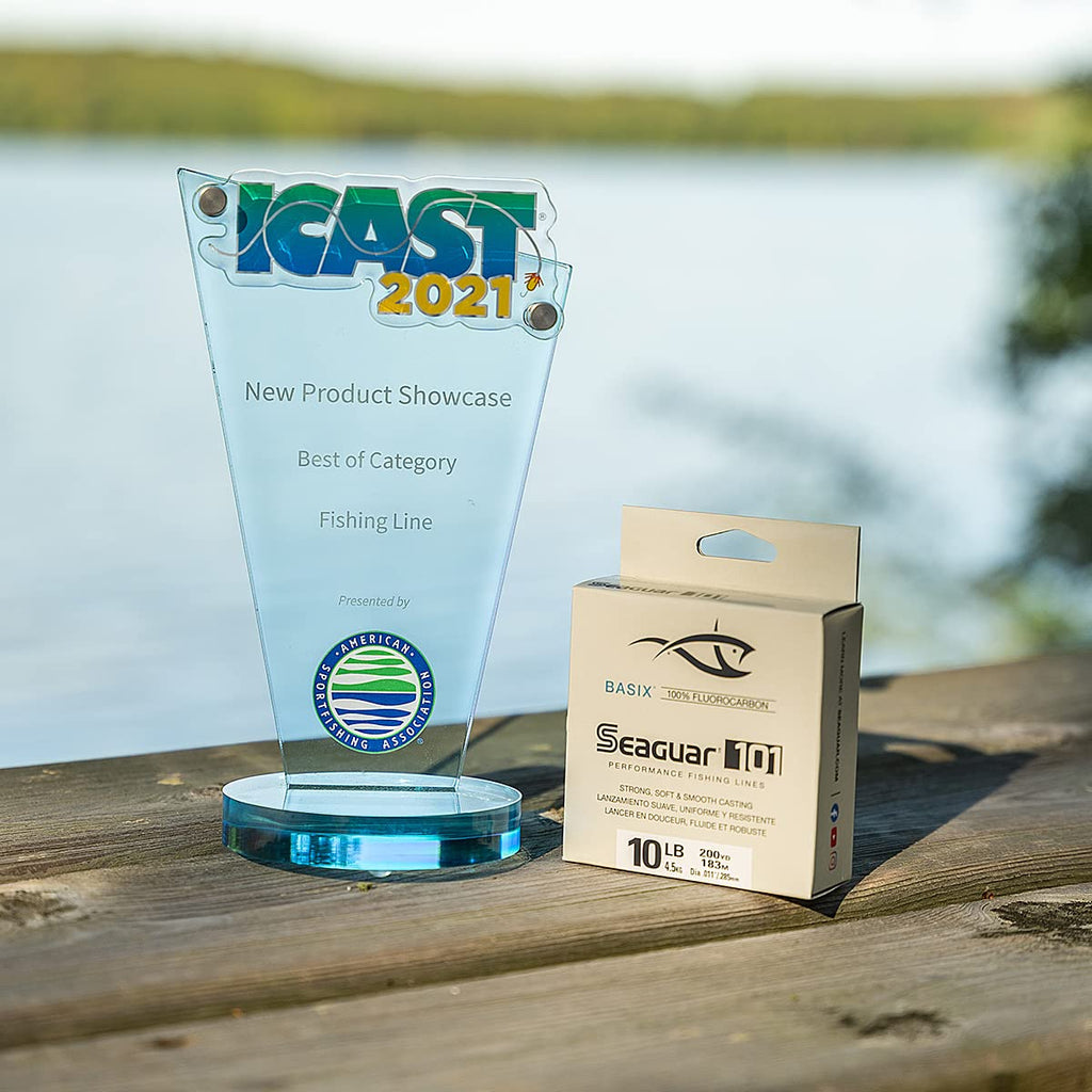 Seaguar 101 Basix 100% Fluorocarbon Fishing Line 12Lbs, 200Yds Break Strength/Length - 12Bsx200