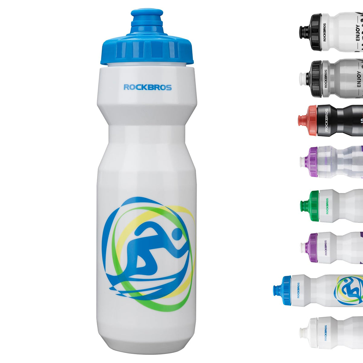 ROCKBROS Bike Water Bottle 20oz25oz Squeeze Cycling Water Bottle BPA Free