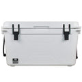 Bison Coolers White 50 Quart Cooler  Made In The Usa  Easy Use Latches  Heavy Duty Long Ice Retention