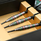 Cuesoul Jazz-Metal 21 90% Tungsten Steel Tip Dart Set With Integrated Dart Flights