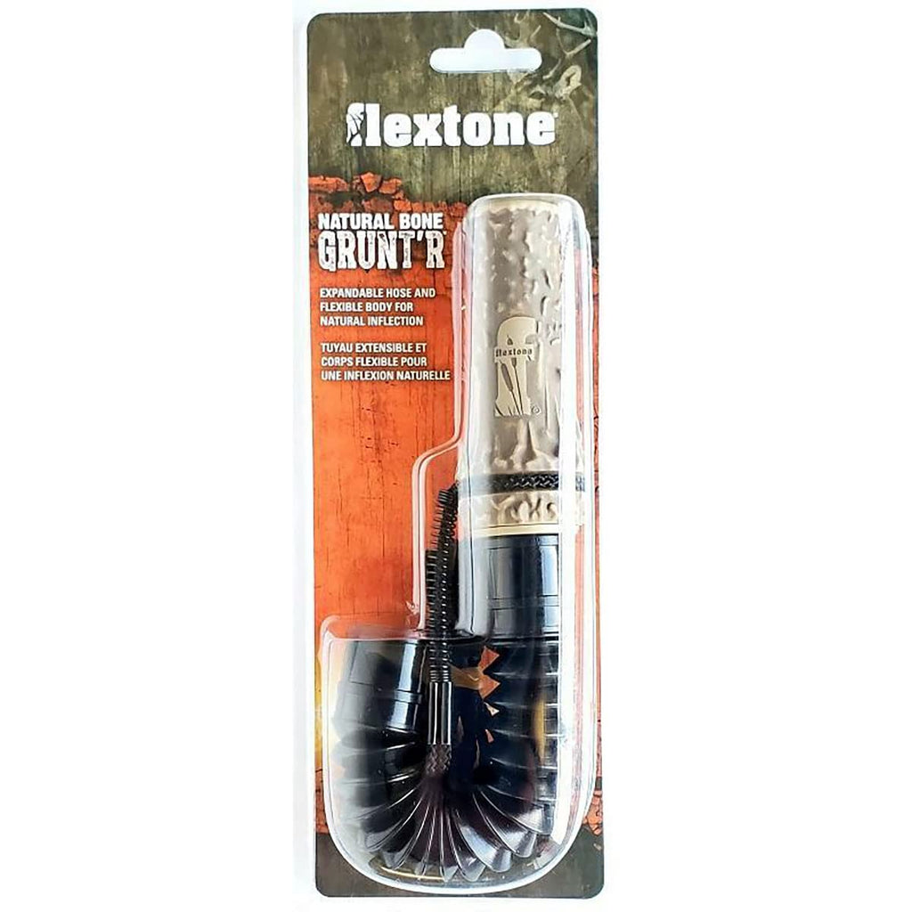 Flextone Hunting Realistic Mature & Young Buck Sounds Natural Bone Gruntr Easy To Use Whitetail Deer Game Call