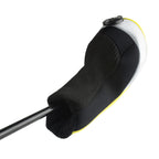 Andux Mesh Golf Hybrid Club Head Covers W/Dial No. Tags Pack Of 4 Yellow
