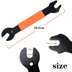 Pedal Wrench Double Sided Bicycle Pedal Removal 15/16/17Mm Bike Spanner Mechanic Repair Tool Long Hand Comfortable Grip Energy-S
