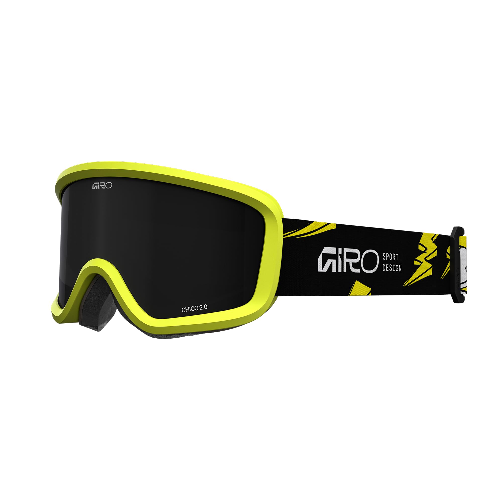 Giro Chico 2.0 Kids Snow Goggle Yellow Bolts - Ultra Black