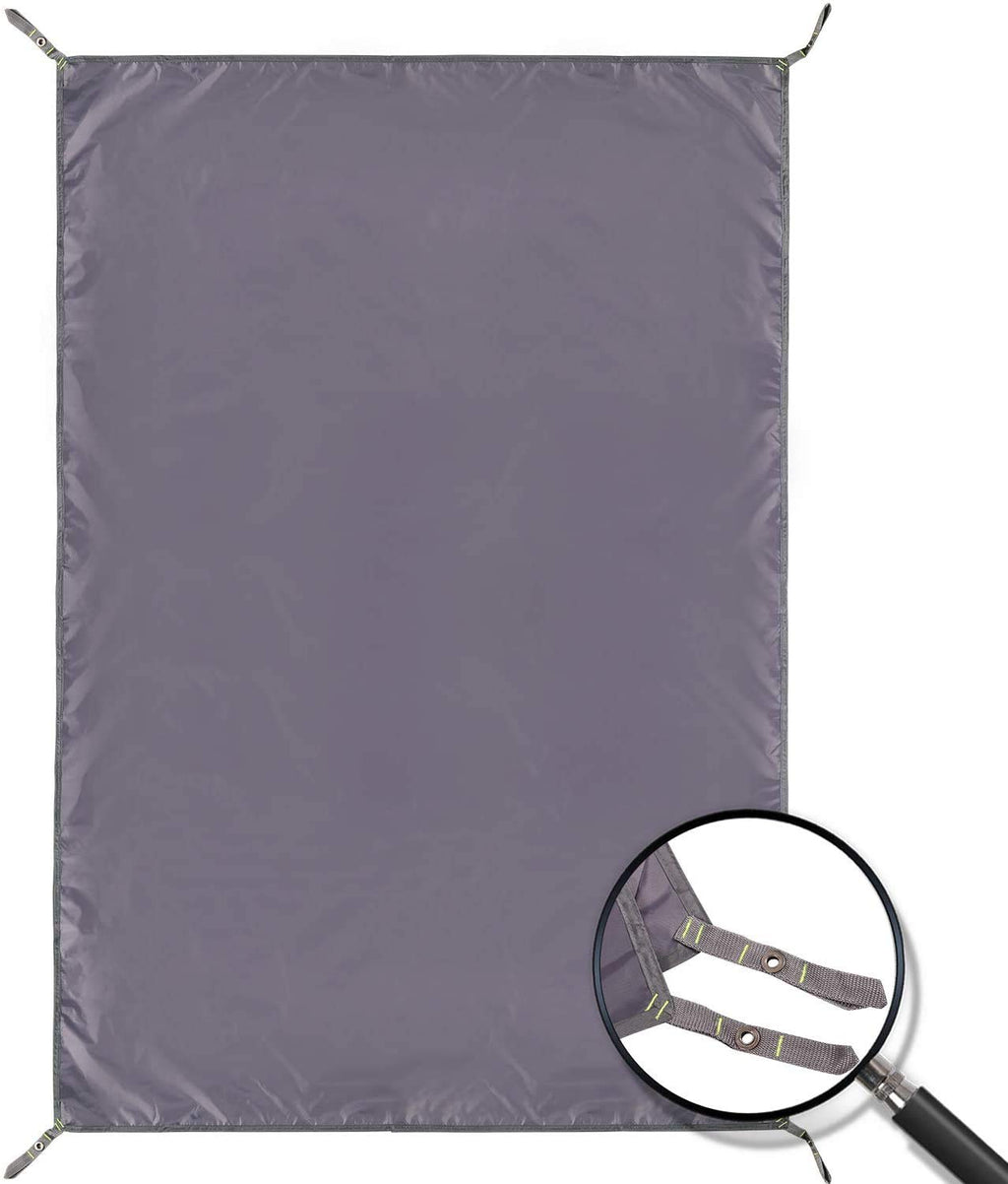 Redcamp Waterproof Camping Tent Tarp - 55''X83'', 4 In 1 Multifunctional Tent Footprint For Camping, Hiking And Survival Gear, L