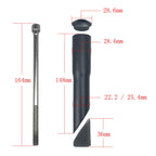 Bnvb Aluminum Alloy Bike Fork Stem Quill Riser Extender Extension Road Mountain Bicycle Stem Head Up Raiser Handlebar Riser Adap