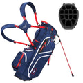 Mizuno BR-DX 14-Way Hybrid Stand Golf Bag | 9 Inches | Navy-Red