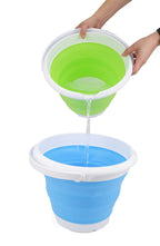 Sammart 8.5L (2.2 Gallon) Collapsible Plastic Bucket - Foldable Round Tub - Portable Fishing Water Pail - Space Saving Outdoor W