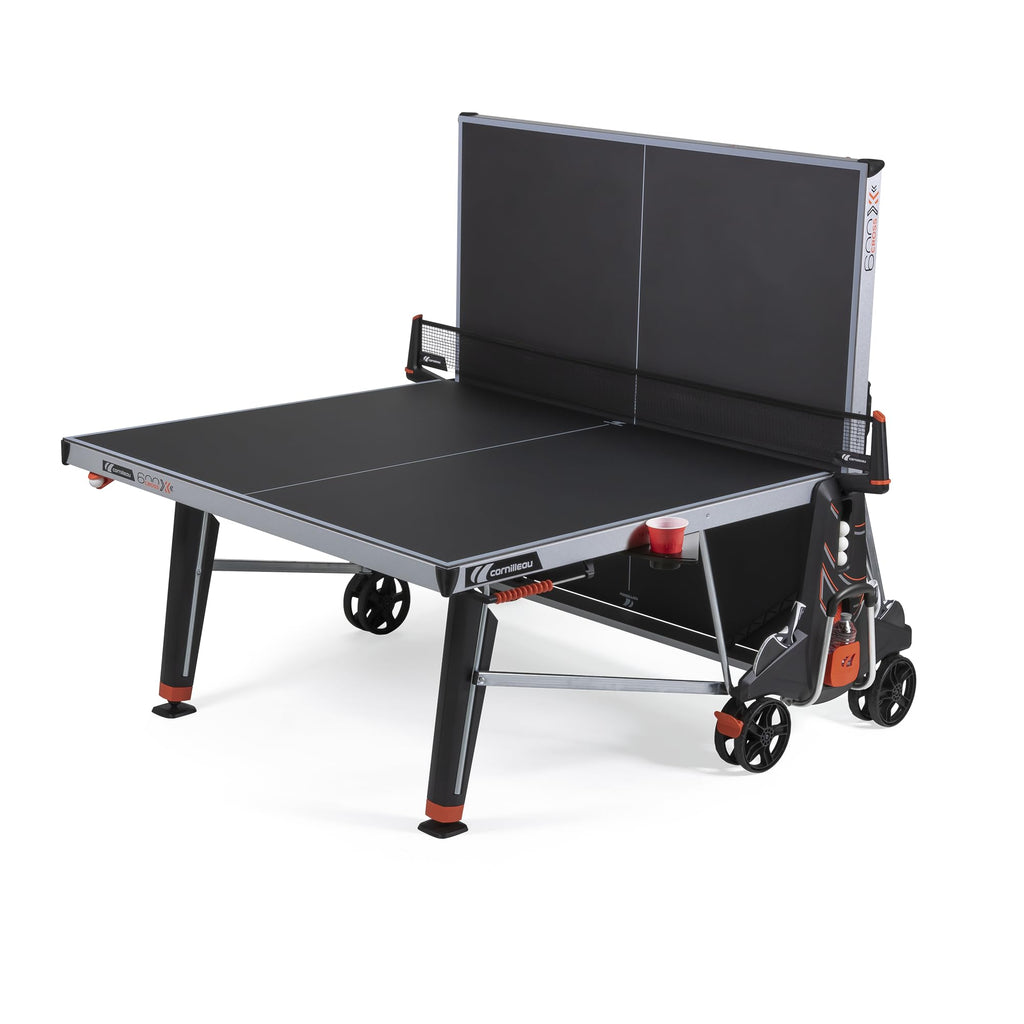 Cornilleau 600X Outdoor Table Tennis Table (Black)