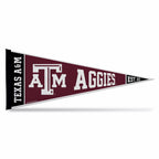 Rico Industries Ncaa Texas A&M Aggies Exclusive 12'' X 30'' Felt Wall D  Cor Pennant - Great For Home/Bed Room/Man Cave D  Cor