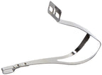 Zefal Bicycle Classic Steel Half Toe Clips, Lxl, Chrome