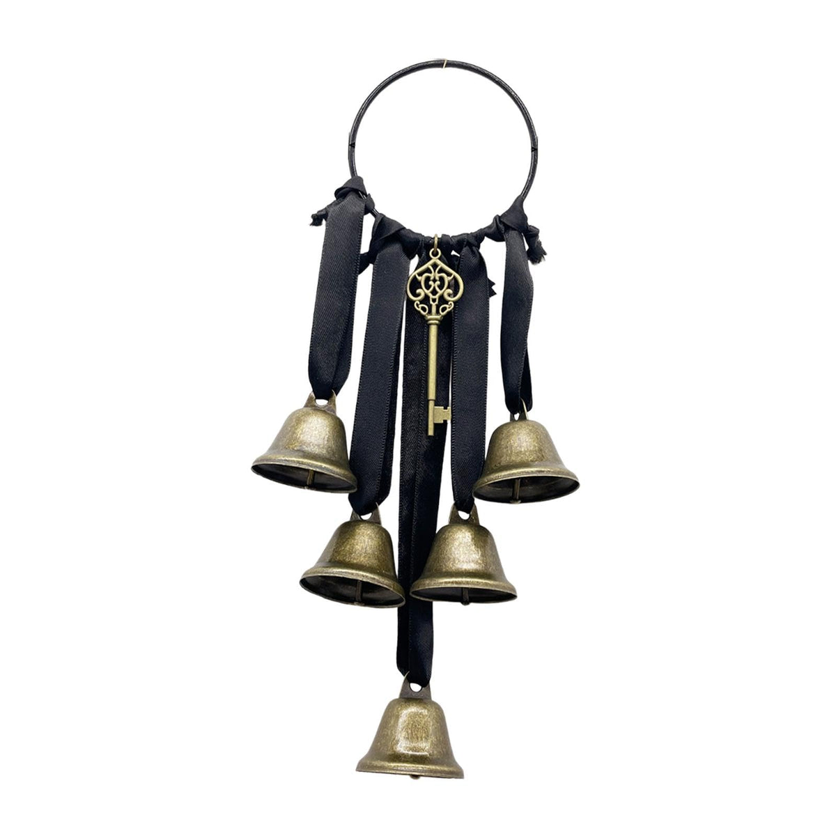 Merishopp Witch Bell For Door Knob Pendant Handmade Door Hanger For Home Bedroom Decor