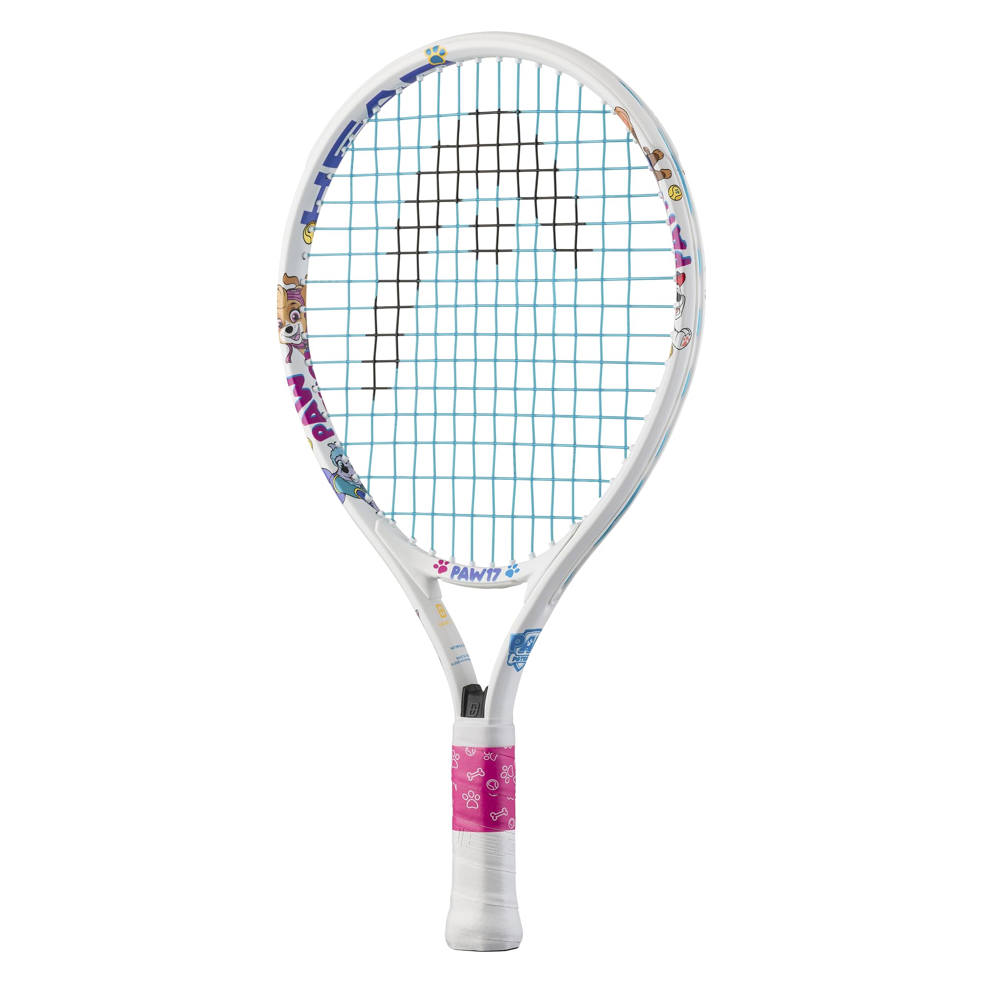 HEAD Paw Patrol Junior Tennis Racquet, White/19in