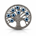 Blue Beads Home & Decor Magnets Turkish Evil Eye Tree Fridge Magnet Refrigerator Sticker  Sign Of Good Luck & Protection Unique