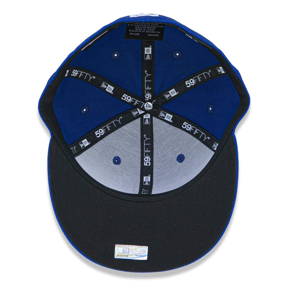 New Era 59Fifty Toronto Blue Jays Mlb 2017 Authentic Collection On Field Game Fitted Cap Size 7 1/2