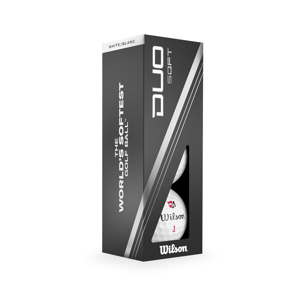 Wilson Staff Duo Soft Golf Balls - 12 Pack, White