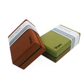 Trendynest Yoga Block Assistive Equipment Yoga Brick For Meditation Squat Indoor Sports Green And Brown