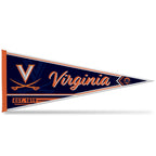 Rico Industries Ncaa Virginia Cavaliers Classic 12'' X 30'' Felt Wall D  Cor Pennant - Great For Home/Bed Room/Man Cave D  Cor