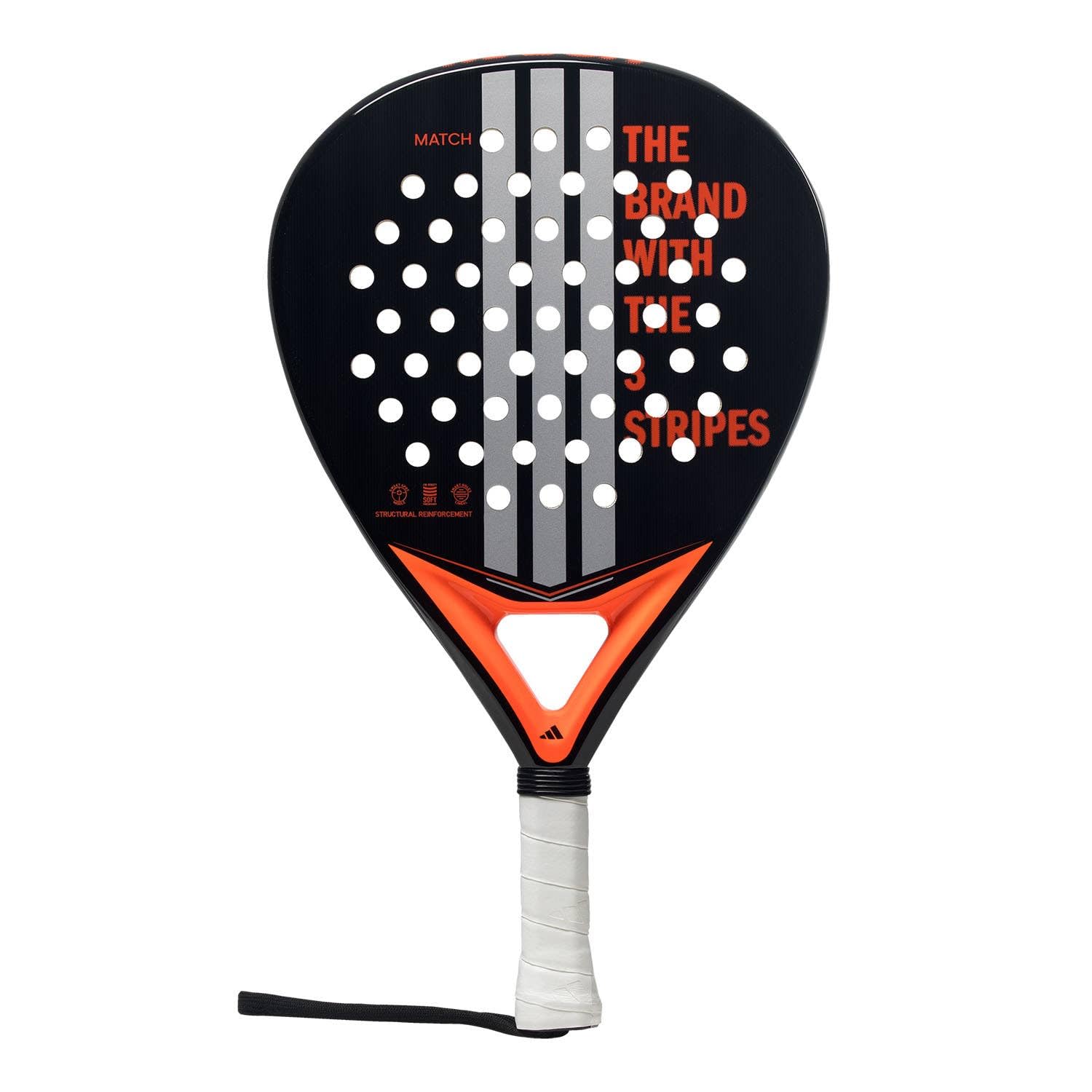 adidas Match Black 3.4 2025 Padel Racket One Size