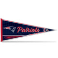Rico Industries Nfl Football New England Patriots Classic 12'' X 30'' Felt Wall D  Cor Pennant - Great For Home/Bed Room/Man Cav