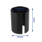 Be In Your Mind 2 Pcs Aluminum Alloy Threadless Stem Shim Adapter 1-1/8 To 1 28.6Mm To 25.4Mm Front Fork Steerer Tube Reducer Fo