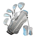Snake Eyes Golf Junior Set with Bag, Right Hand, Girls Gray/Light Blue, Ages 9-12