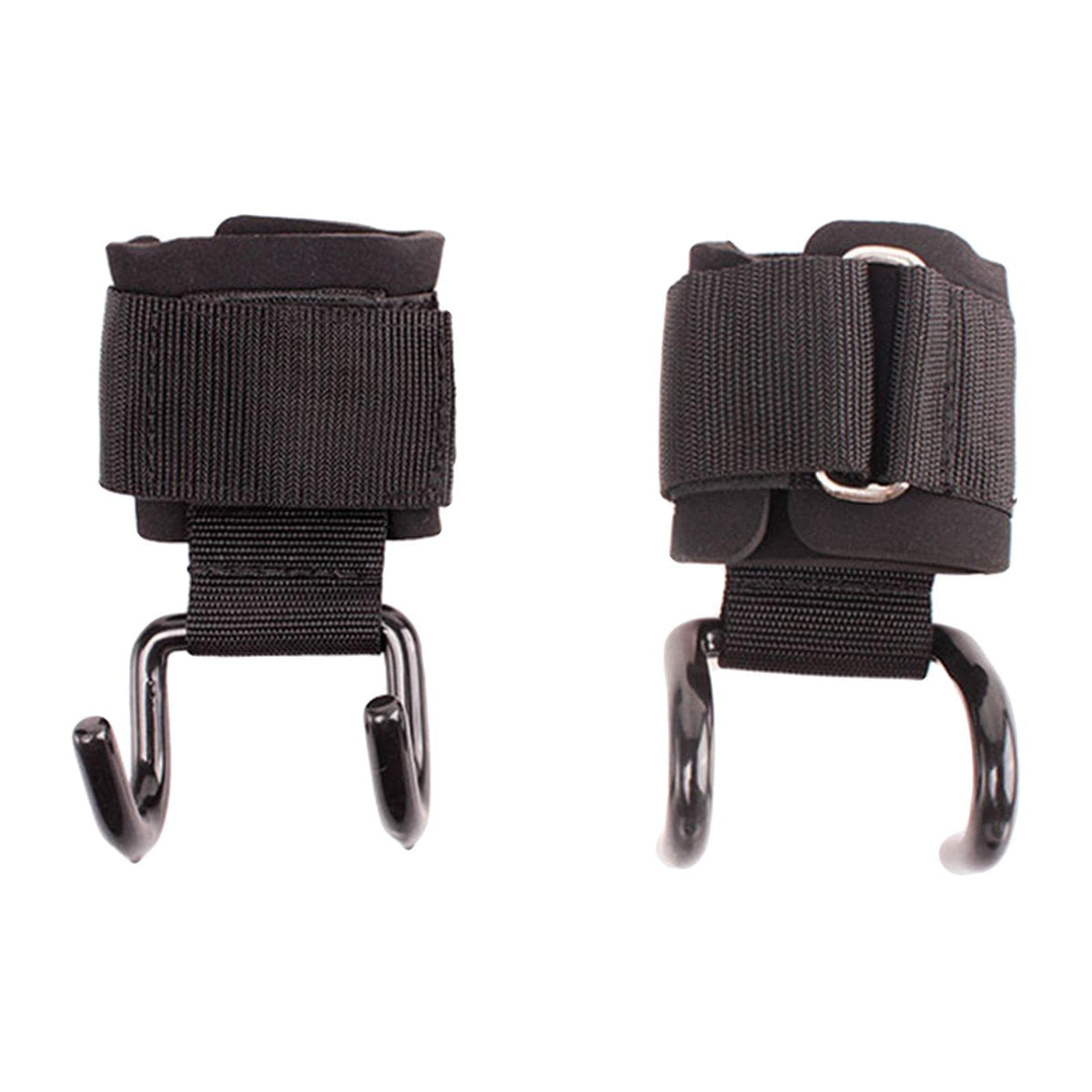 Sydl 1 Pair Weight Lifting Power Hooks Wrist Grips Support Straps Gym Hook Gloves 2 Hook| Gloves Straps & Hooks|Sporting Goods