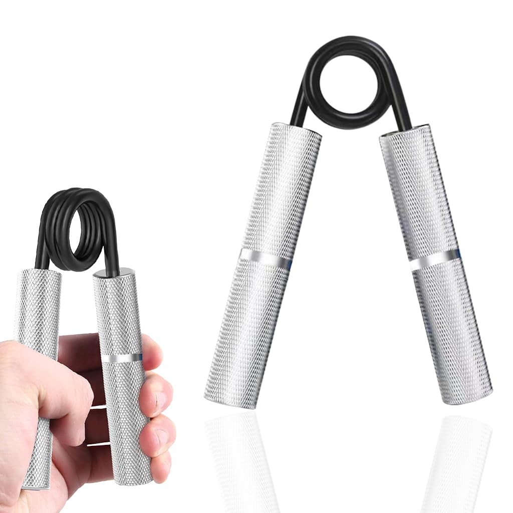 Proberos Hand Gripper 300LB, HeavyDuty Aluminum Alloy Metal Spring Hand Strength Trainer for Grip and Forearm Workout Equipment