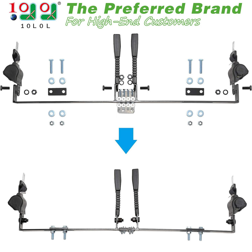 10L0L Golf Cart Belts Bracket Kit, 42 In Retractable Seat Belts For Yamaha, Ezgo Txt & Rxv, Club Car Ds, Club Car Perfect
