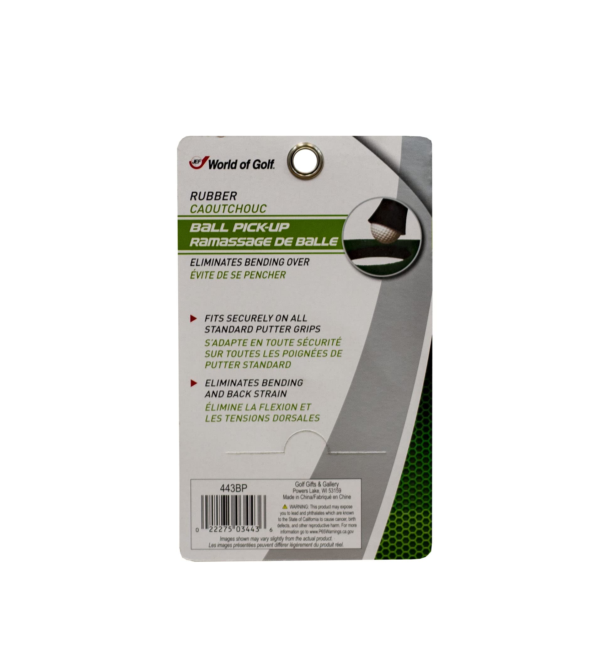 Jef World Of Golf Gifts And Gallery, Inc. Ball Pick Up (Black)