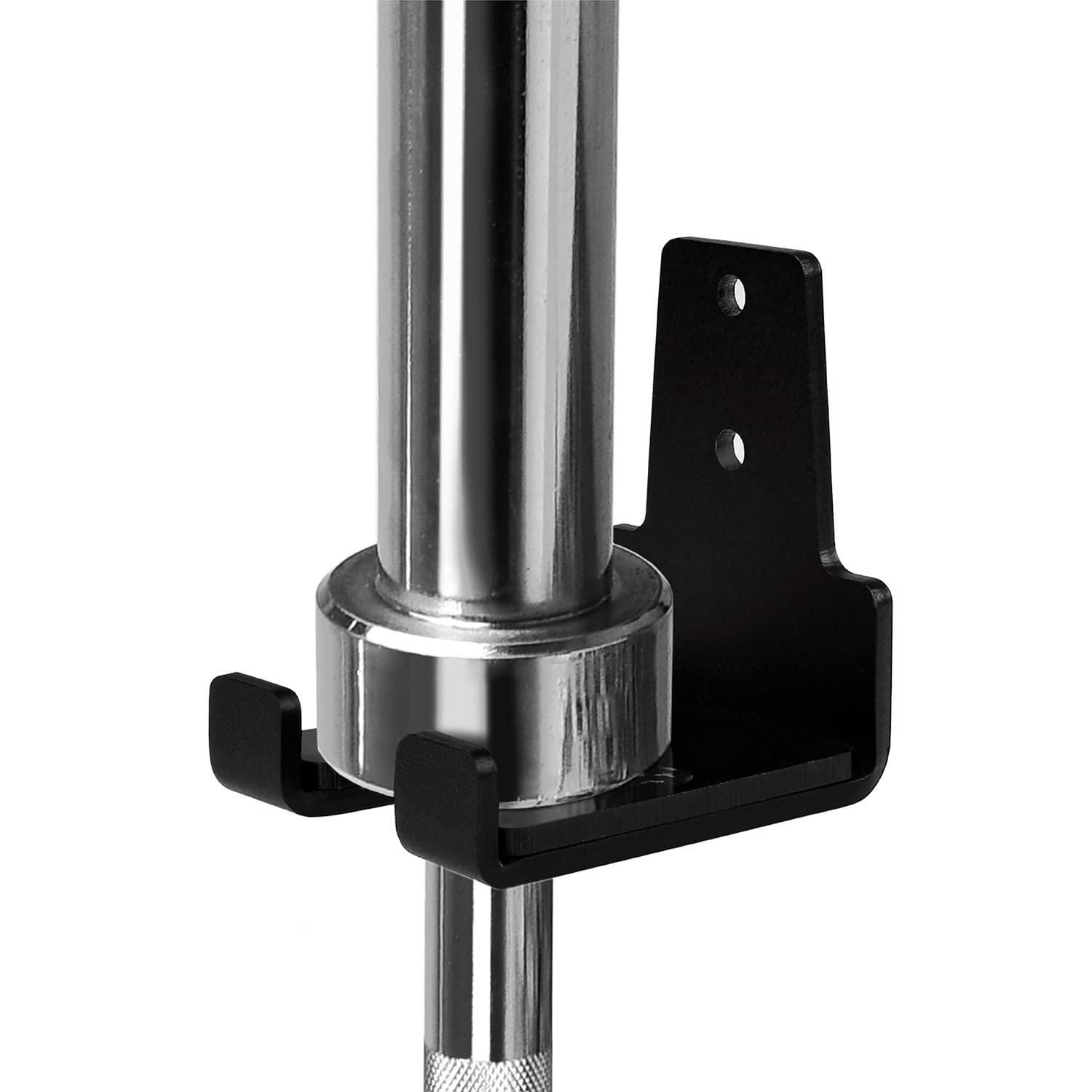 Yes4All Vertical Wall Mounted Olympic Barbell Holder, Barbell Storage Rack, Hanging Barbell Rack For Home Fitness Equipment - 1