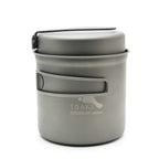 Toaks Titanium 1100Ml Pot With Pan