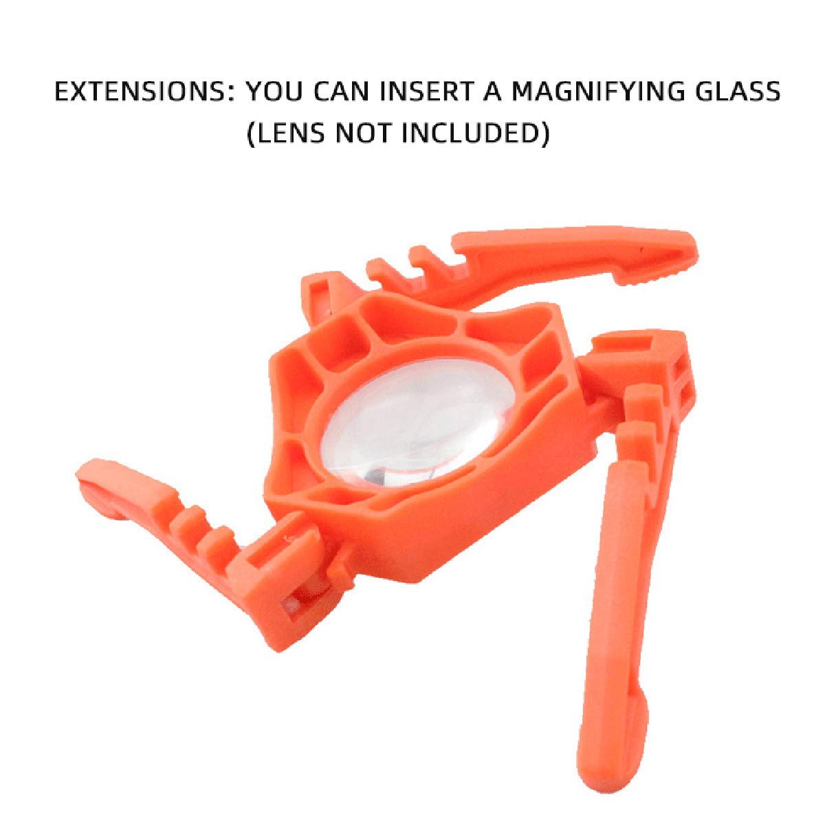 Fuel Can Stabilizer Canister Stand Gas Tank Bracket Stove Standard Bottle Shelf Stand Tripod Folding Canister Stand (Orange)