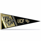 Rico Industries Ncaa Central Florida Knights - Ucf Ucf Primary 12'' X 30'' Felt Wall D  Cor Pennant - Great For Home/Bed Room/Ma