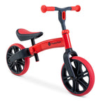 Yvolution Y Velo Junior Toddler Balance Bike | 9 Inch Wheel No-Pedal Training Bike For Kids Age 18 Months To 4 Years (Red 2022)