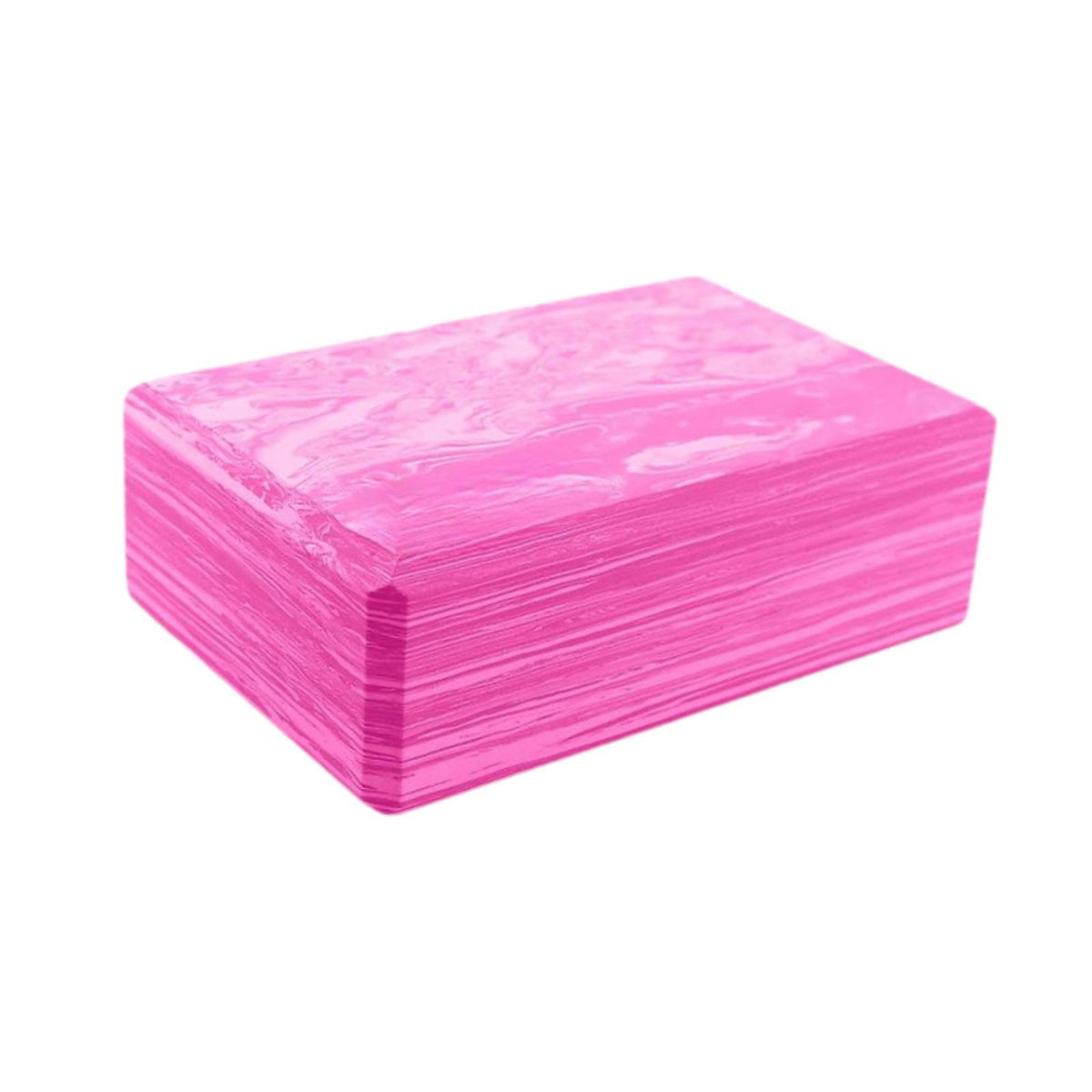 Trendynest Yoga Block Gym Accessories Pilates Block Pillow For Toning Stability Fitness Pink