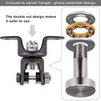 Benelabel Heavy Duty Punching Bag Hanger - 360    Rotation Wood Beam Holder With Bearing Swivel - Easy To Install - Durable Mate