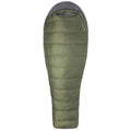 Marmot Ironwood Mummy Sleeping Bag  Down-Filled, Lightweight, 30-Degree Rating, Bomber Green/Steel Onyx, Regular
