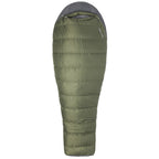 Marmot Ironwood Mummy Sleeping Bag  Down-Filled, Lightweight, 30-Degree Rating, Bomber Green/Steel Onyx, Regular