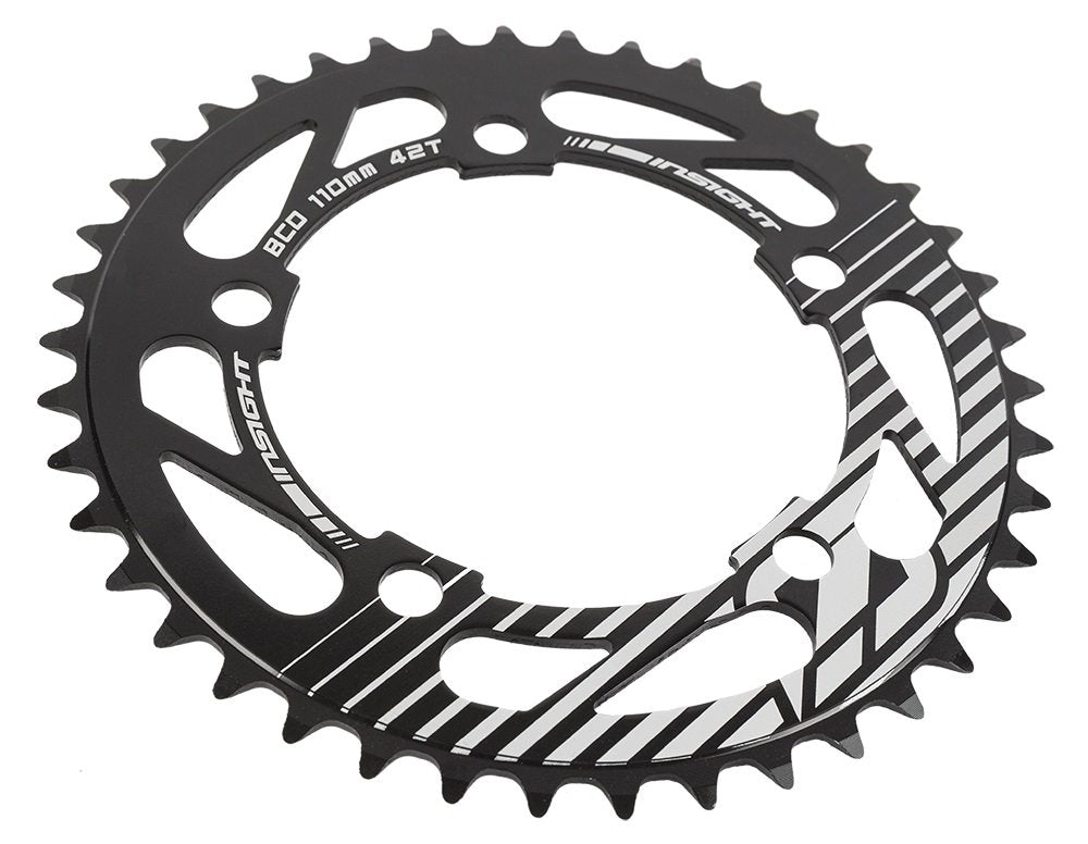 Insight 5-Bolt BMX Chainring 110mm BCD 41T Black