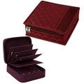 Shubh Empire Kart Jewellery Organisers Box | Jewelry Storage Pouch | Portable Travel Jewellery Box | jwell organizer storage box