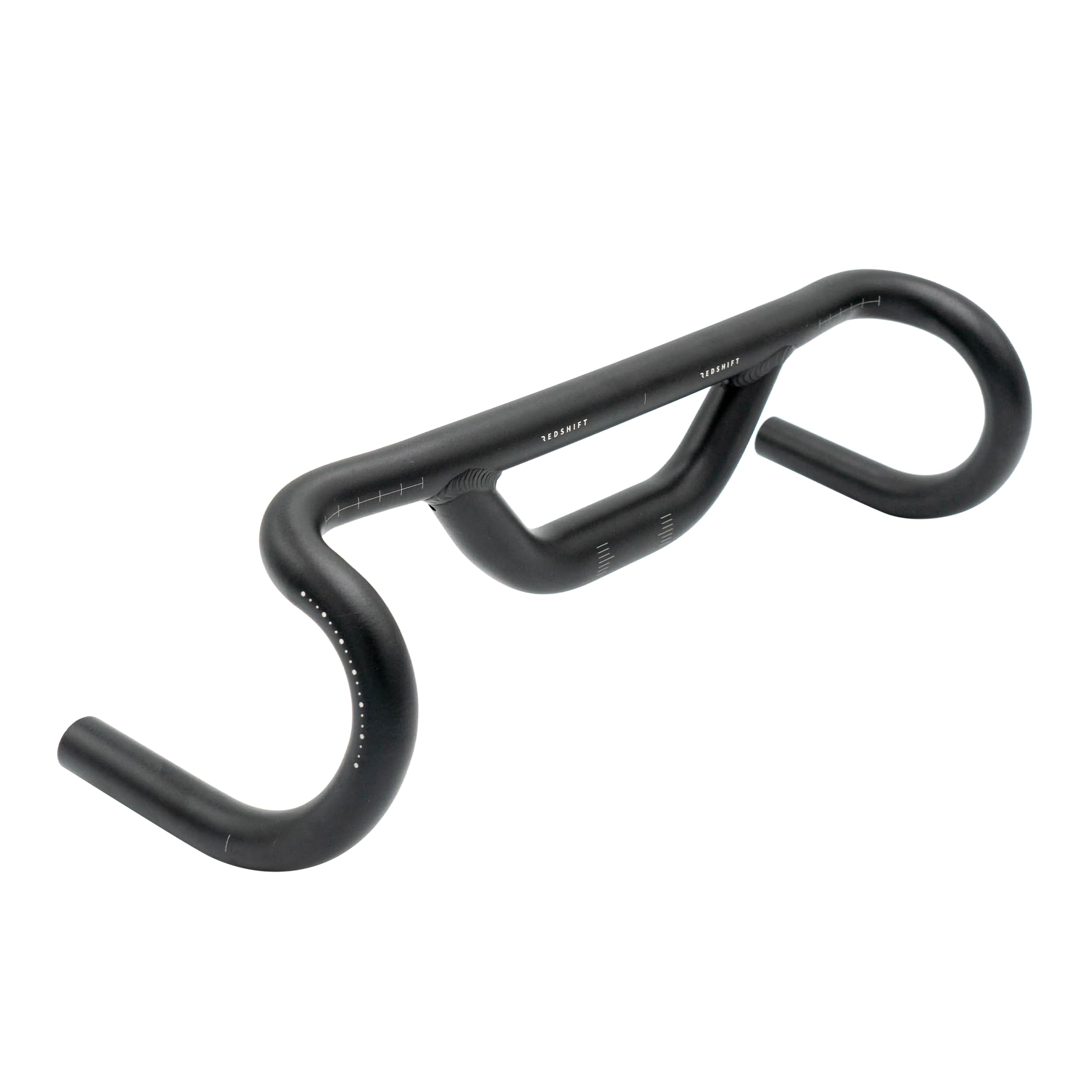 REDSHIFT Top Shelf Low Flare Handlebar for Road, Gravel, Touring, and Commuter Bikes, Aluminum Drop Bar, with 70mm of Rise, 41cm