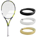 Babolat Pure Aero Team Tennis Racquet - Strung with 16g White Syn Gut at Mid-Range Tension (4 1/2 Grip)