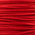 Paracord Planet Micro Paracord - Thin Braided Cord For Crafting, Fishing, And Diy Projects In 125 Ft Spools - Imperial Red