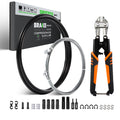 CHOOEE Universal Bike Brake Cable Housing Kit, 3m Oil Housing Brake Cable Set With Cable Cutte For MTB/Road Bicycle.