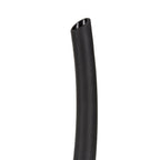 Ist Dry Top Foldable Snorkel For Freediving & Spearfishing, Flexible Roll Up Design, Compact For Travel- Black